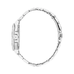 Gray Stainless Steel Dress Watch