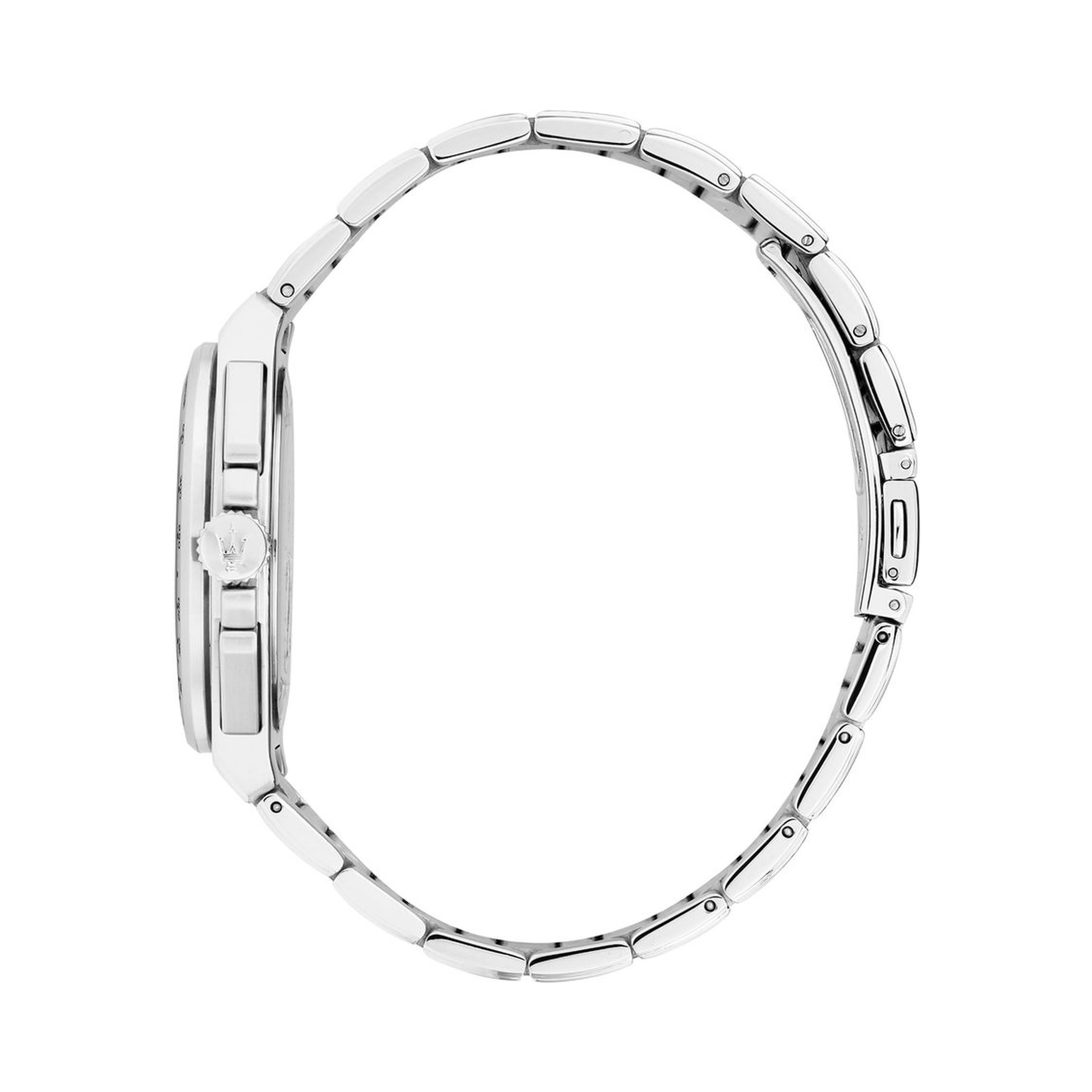 Gray Stainless Steel Dress Watch