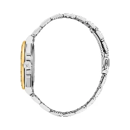 Gray Stainless Steel Dress Watch