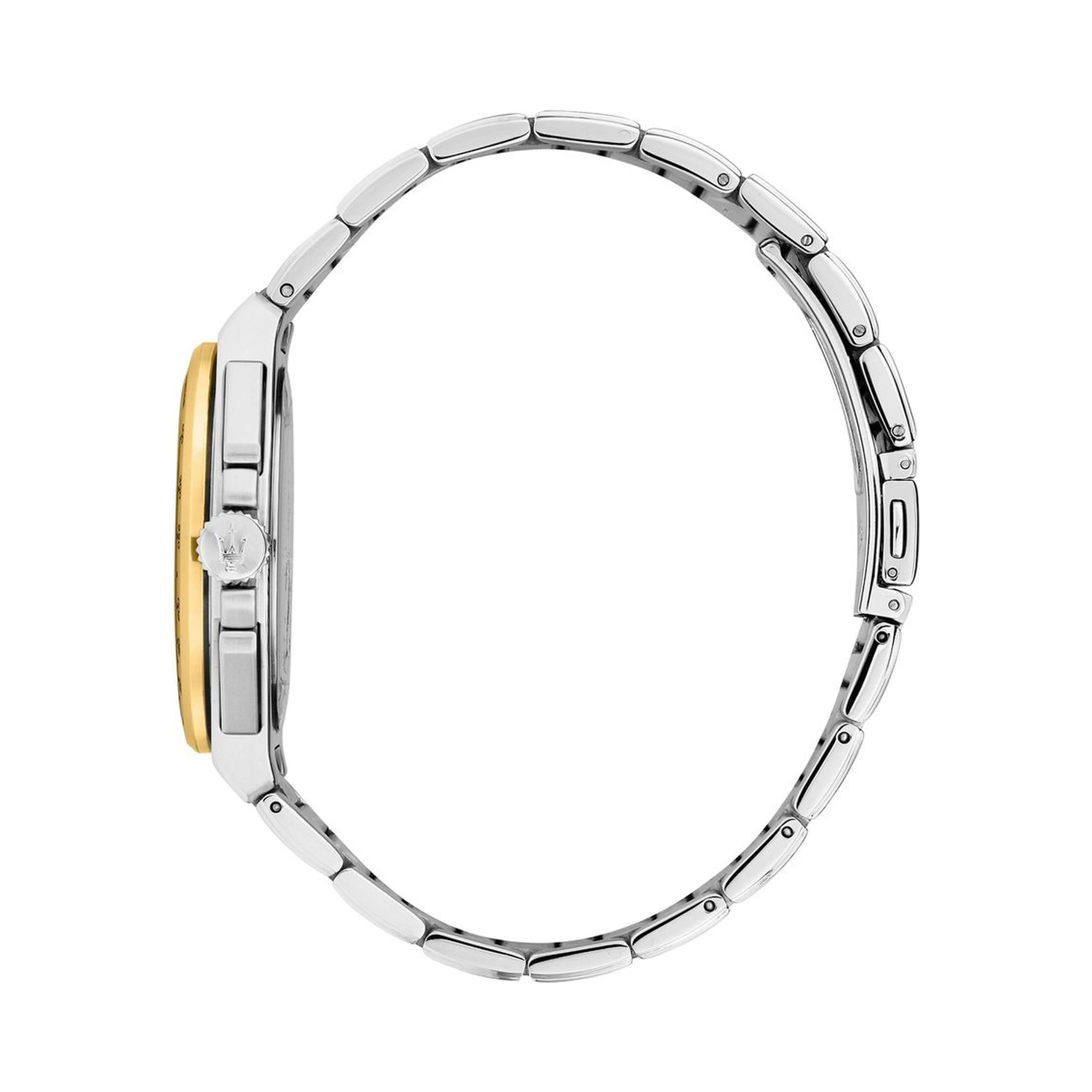 Gray Stainless Steel Dress Watch