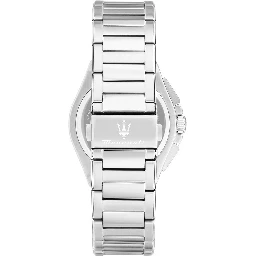Gray Stainless Steel Dress Watch