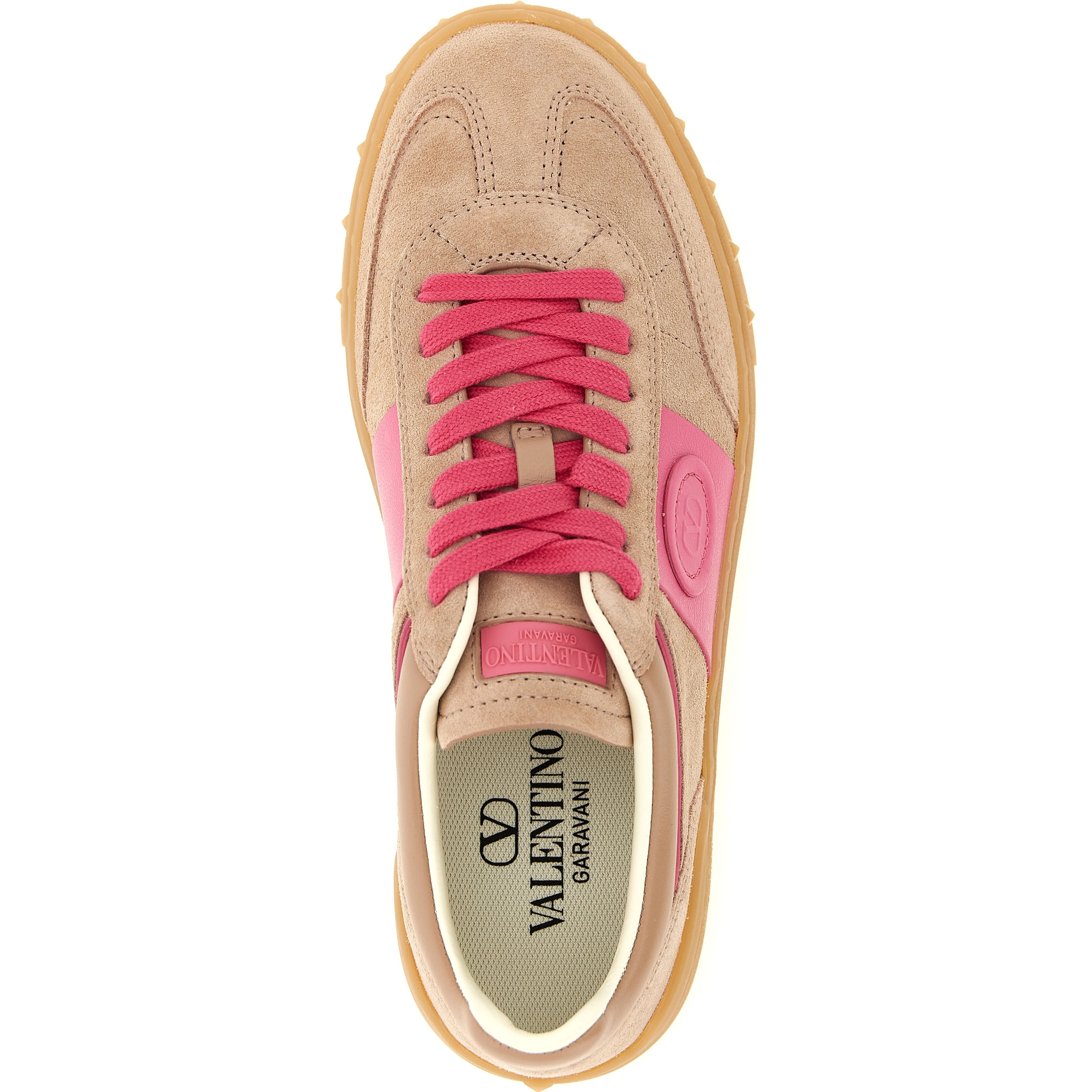Multicolor Calfskin Low Top Sneakers