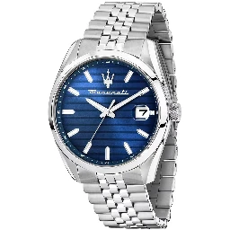 Gray Stainless Steel Dress Watch