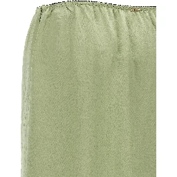 Bicolor Marabou Midi Skirt