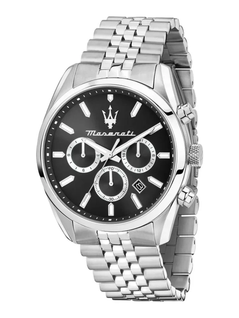 Gray Stainless Steel Dress Watch