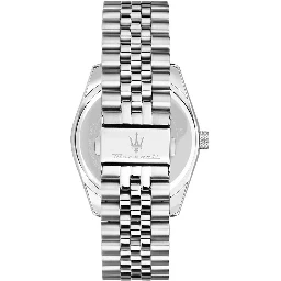 Gray Stainless Steel Dress Watch