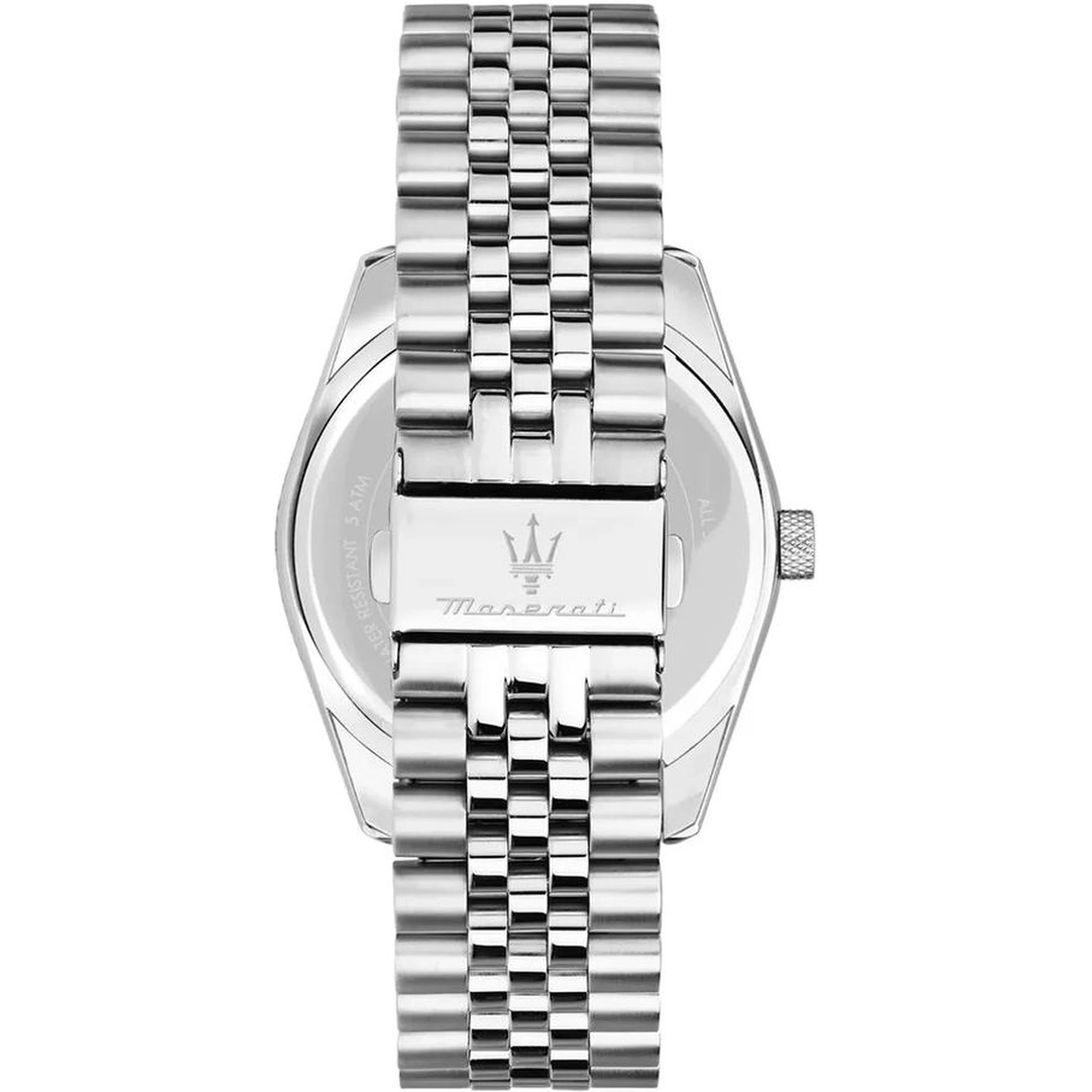 Gray Stainless Steel Dress Watch