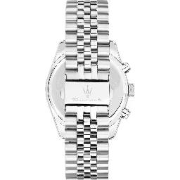 Gray Stainless Steel Dress Watch