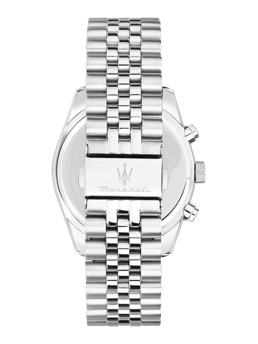 Gray Stainless Steel Dress Watch
