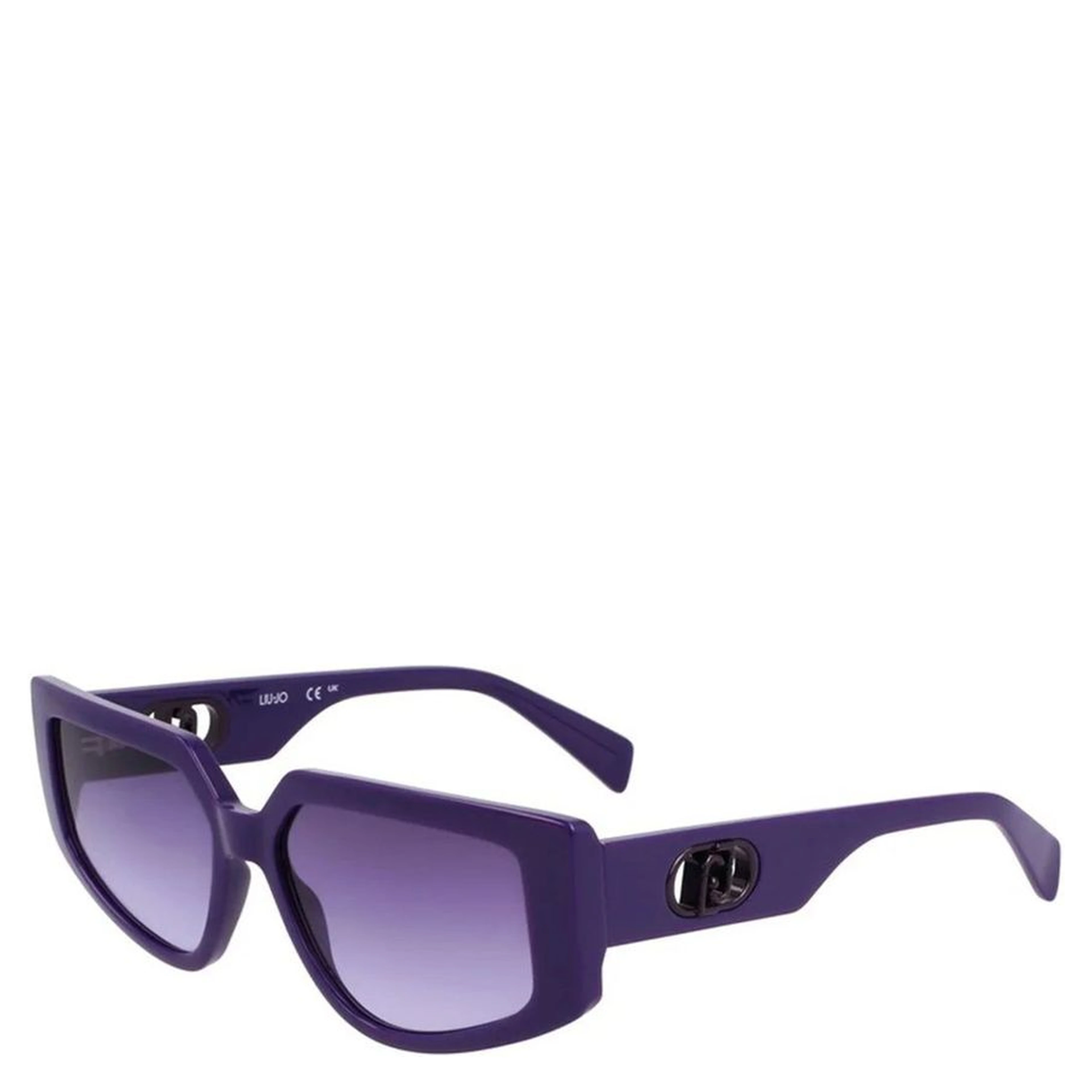 Purple Injected Sunglasses