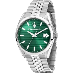 Gray Stainless Steel Dress Watch