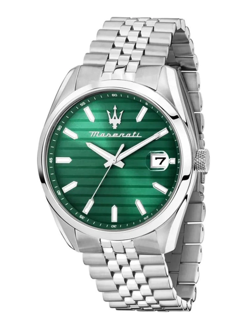 Gray Stainless Steel Dress Watch