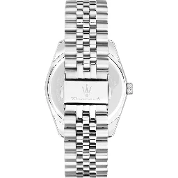 Gray Stainless Steel Dress Watch