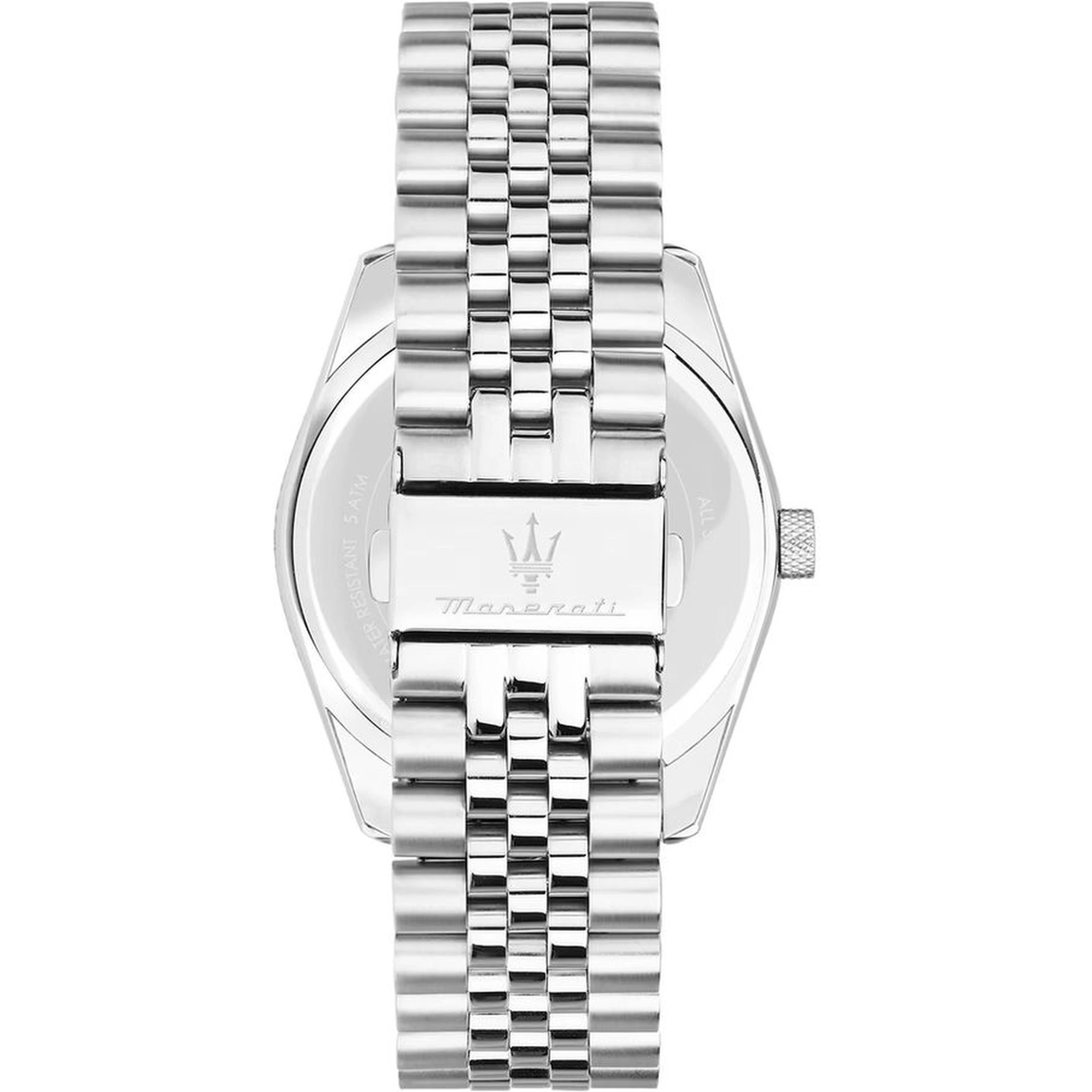 Gray Stainless Steel Dress Watch