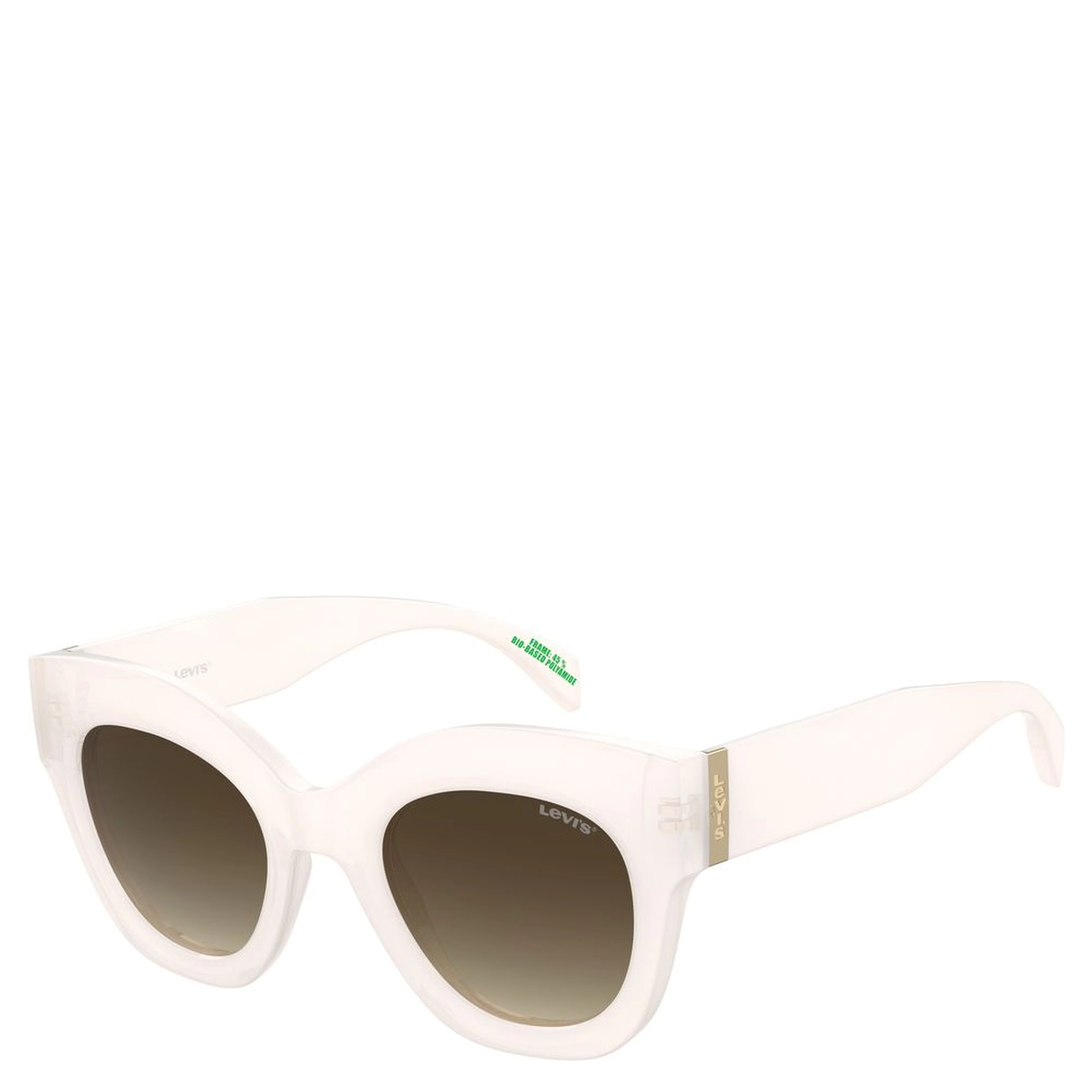 Beige Acetate Sunglasses