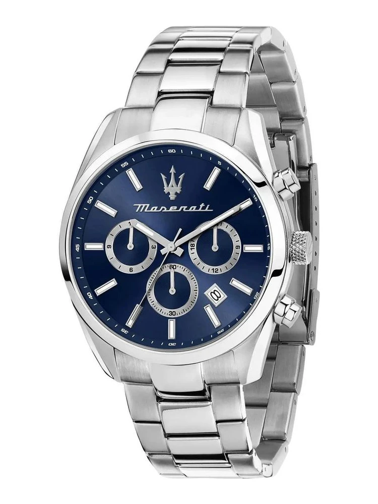 Gray Stainless Steel Bracelet Watch
