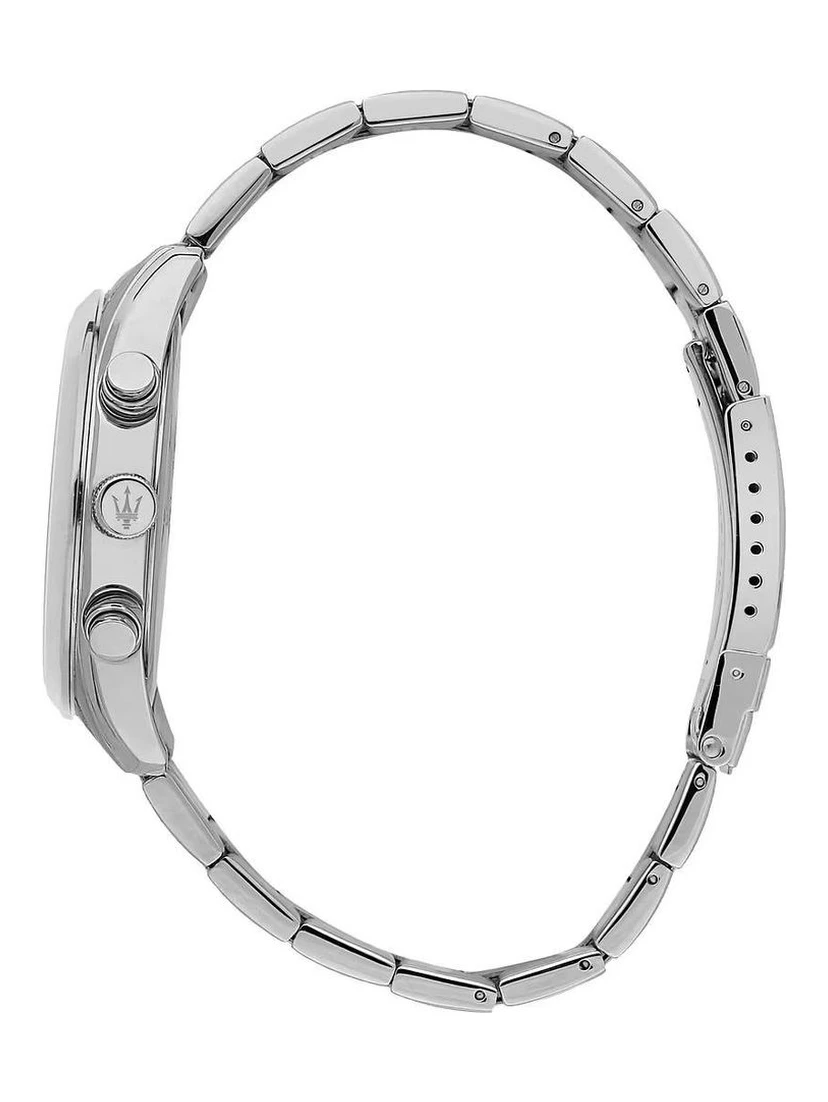 Gray Stainless Steel Bracelet Watch