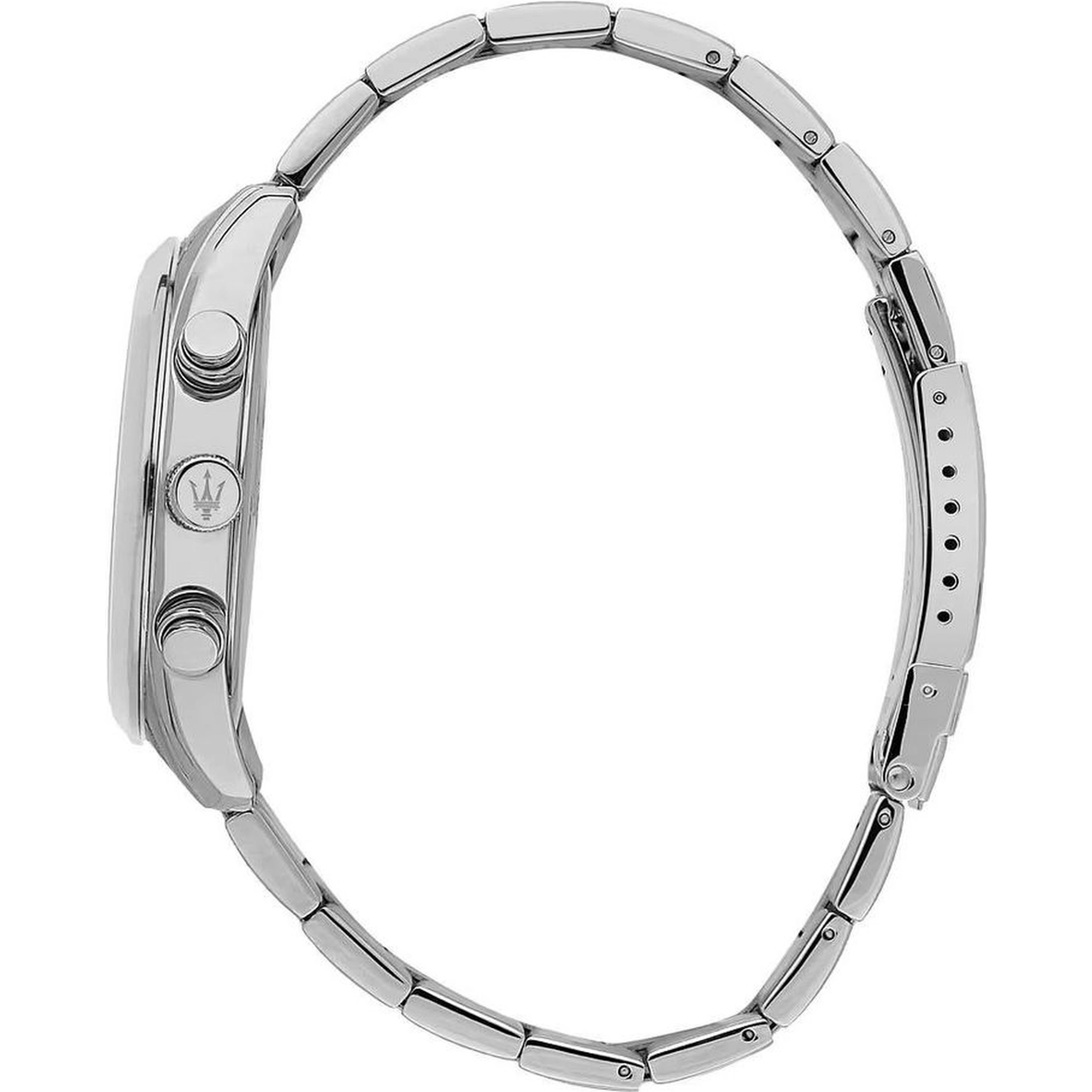 Gray Stainless Steel Bracelet Watch