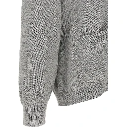 Gray Cotton Cardigan