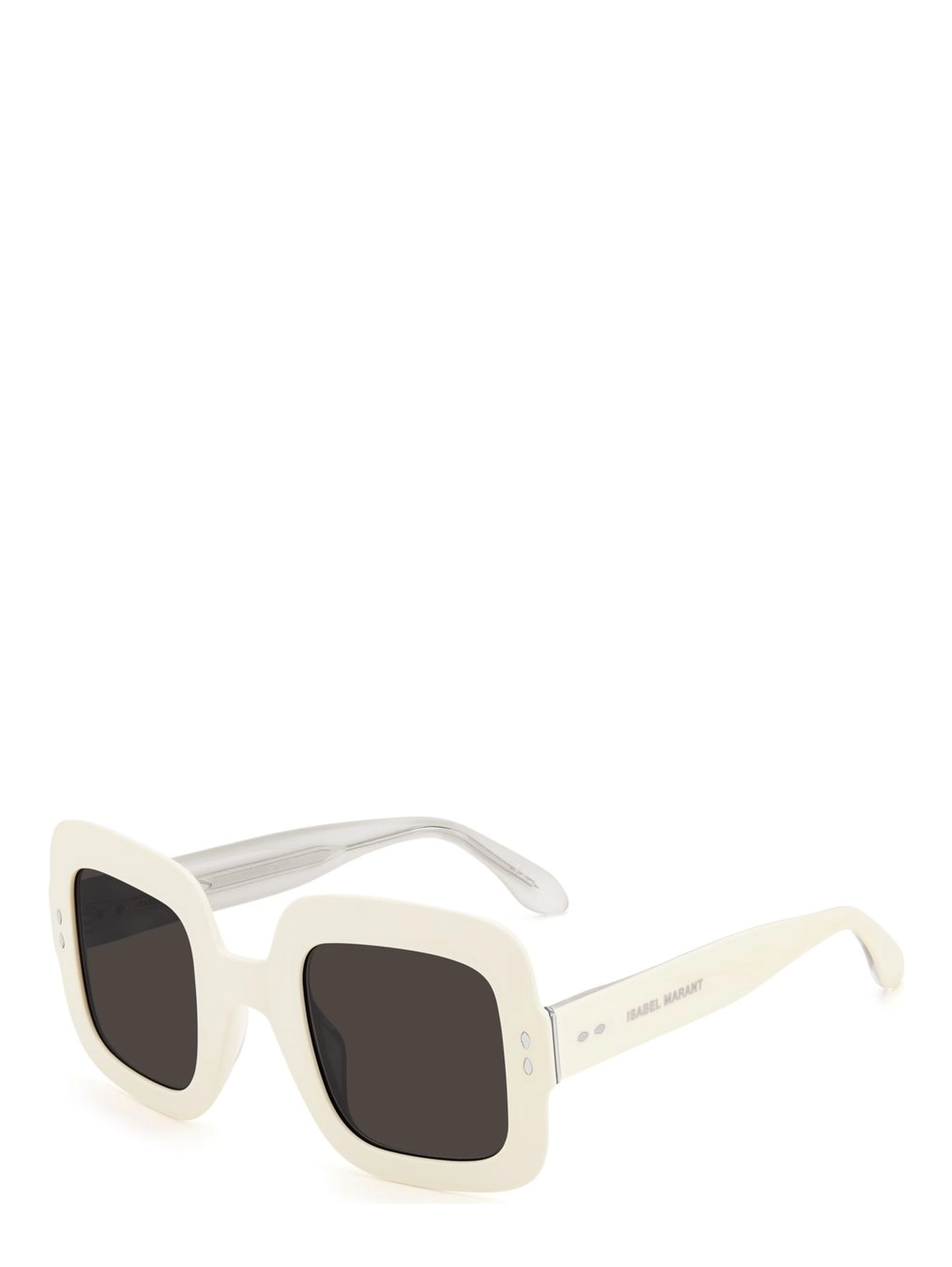 Beige Acetate Sunglasses