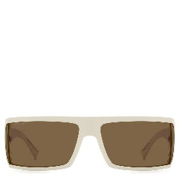 Beige Acetate Sunglasses