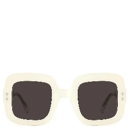 Beige Acetate Sunglasses