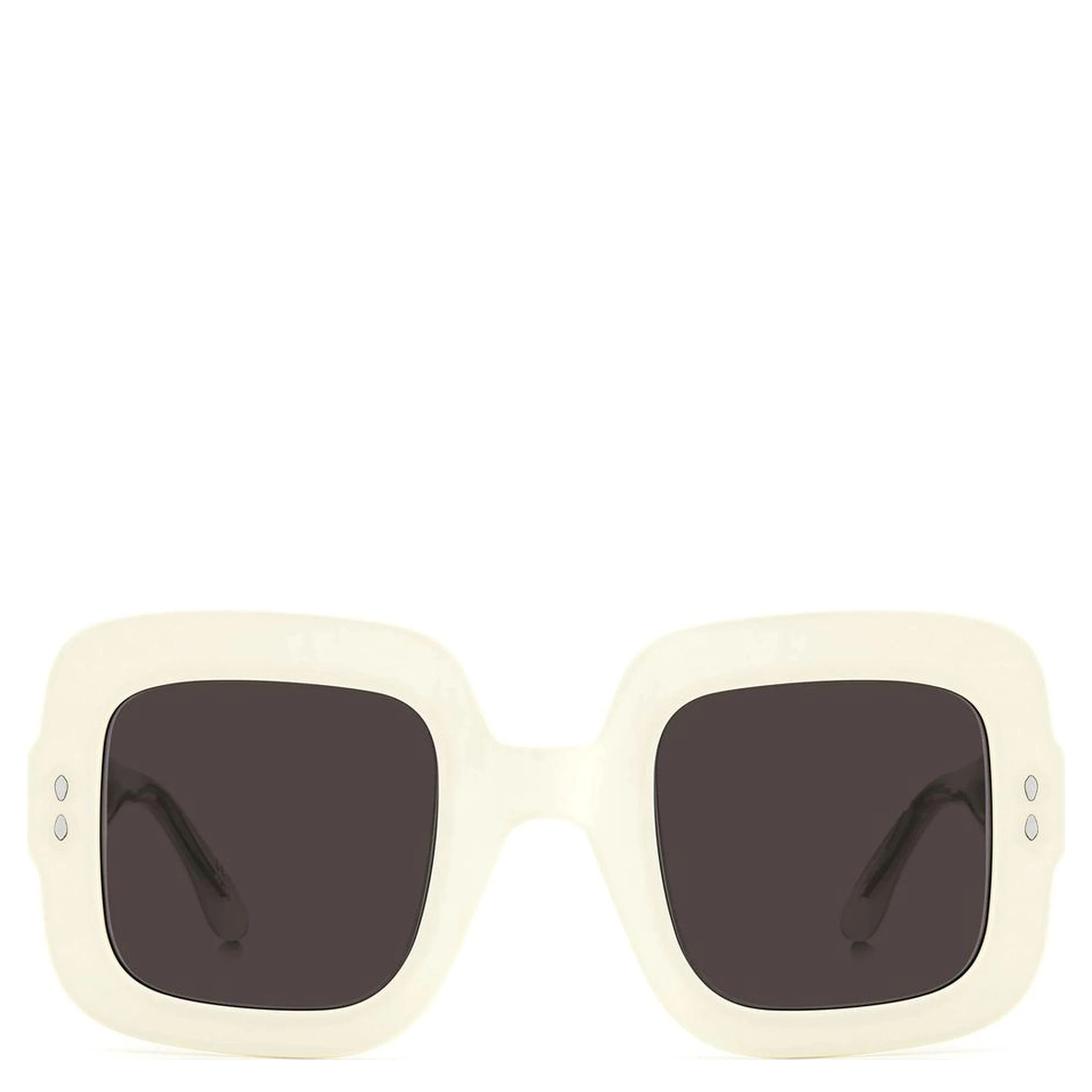 Beige Acetate Sunglasses