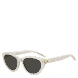 Beige Acetate Sunglasses
