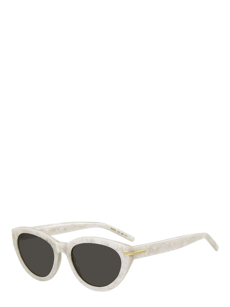 Beige Acetate Sunglasses