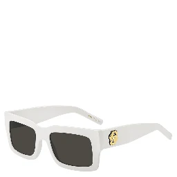 White Acetate Sunglasses