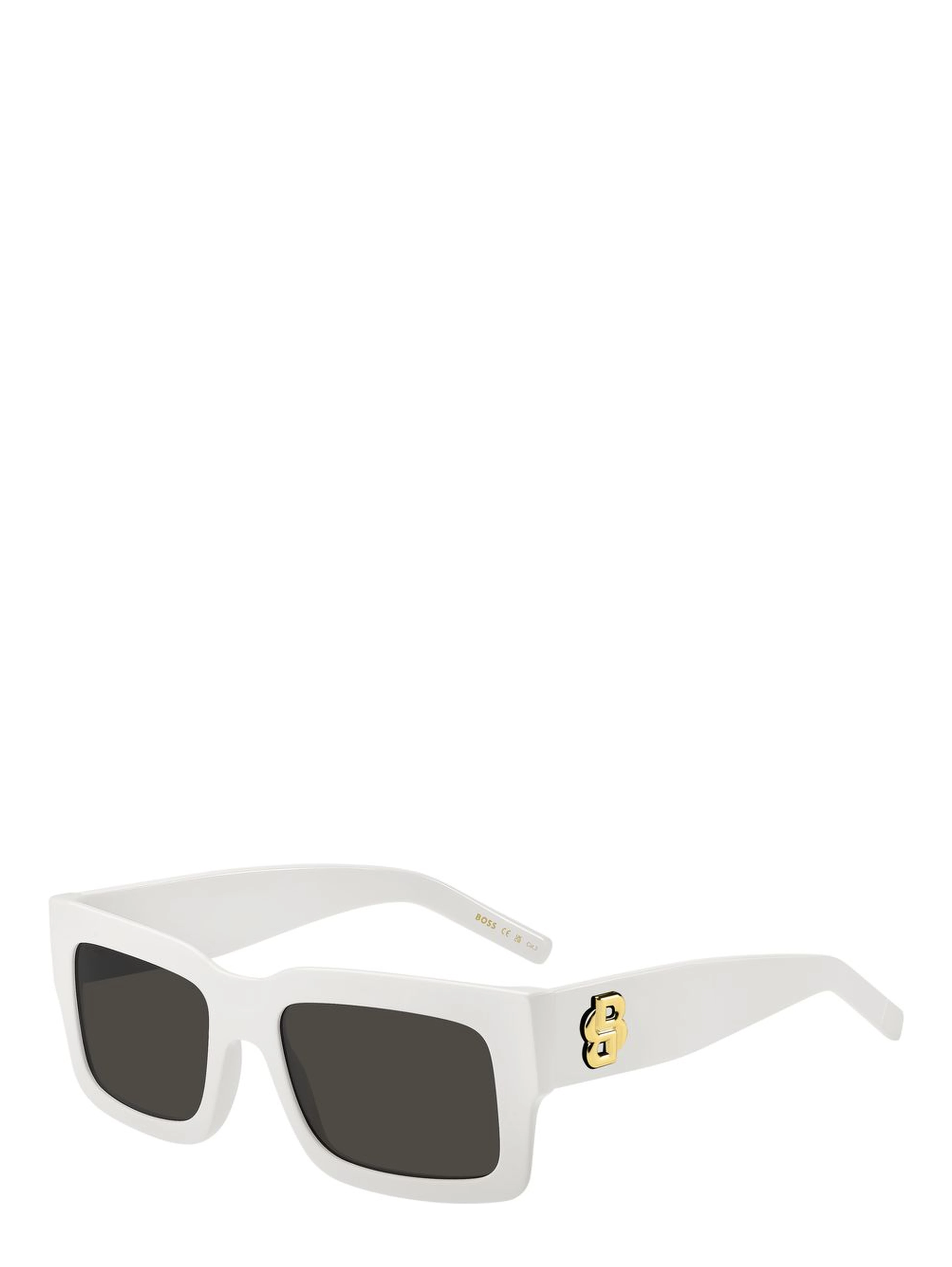 White Acetate Sunglasses
