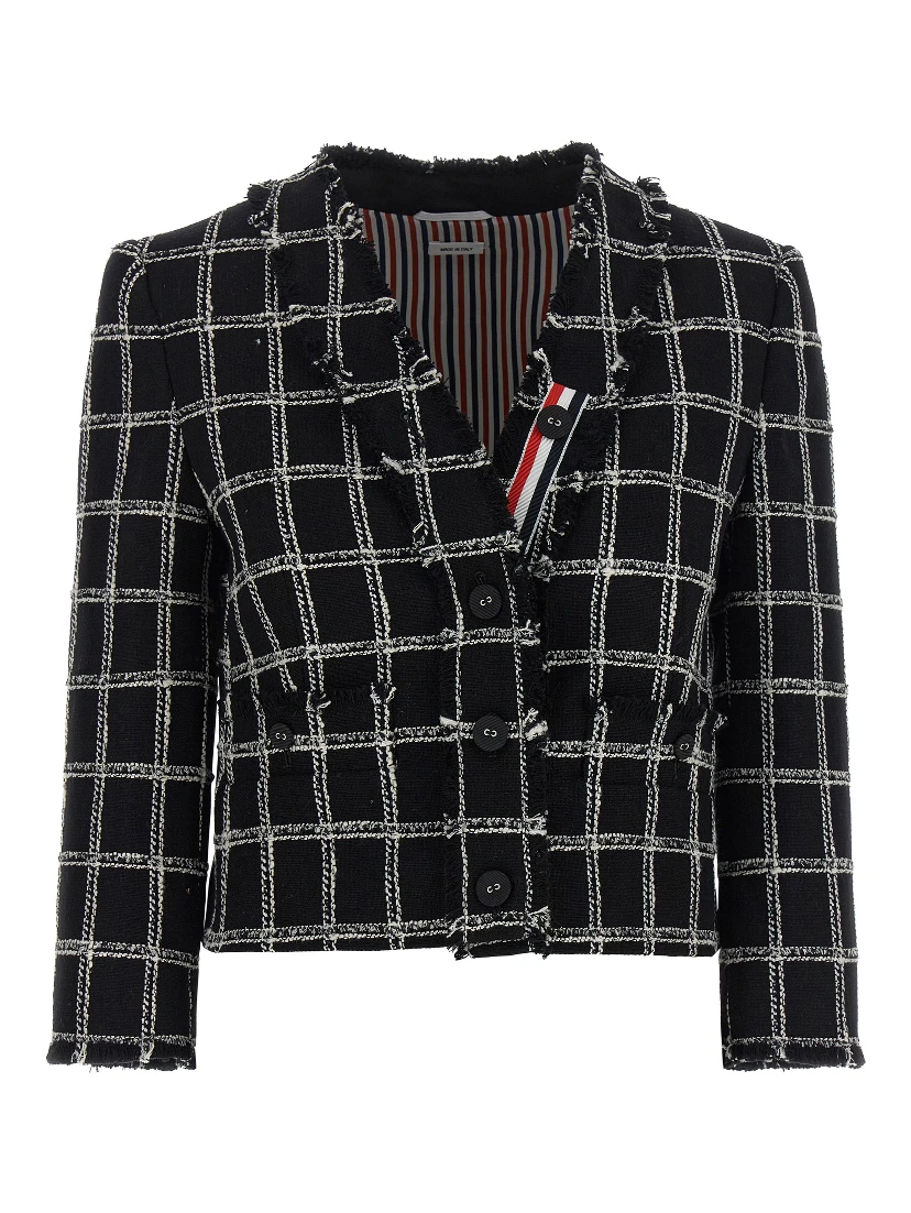 Multicolor Cotton Blazer