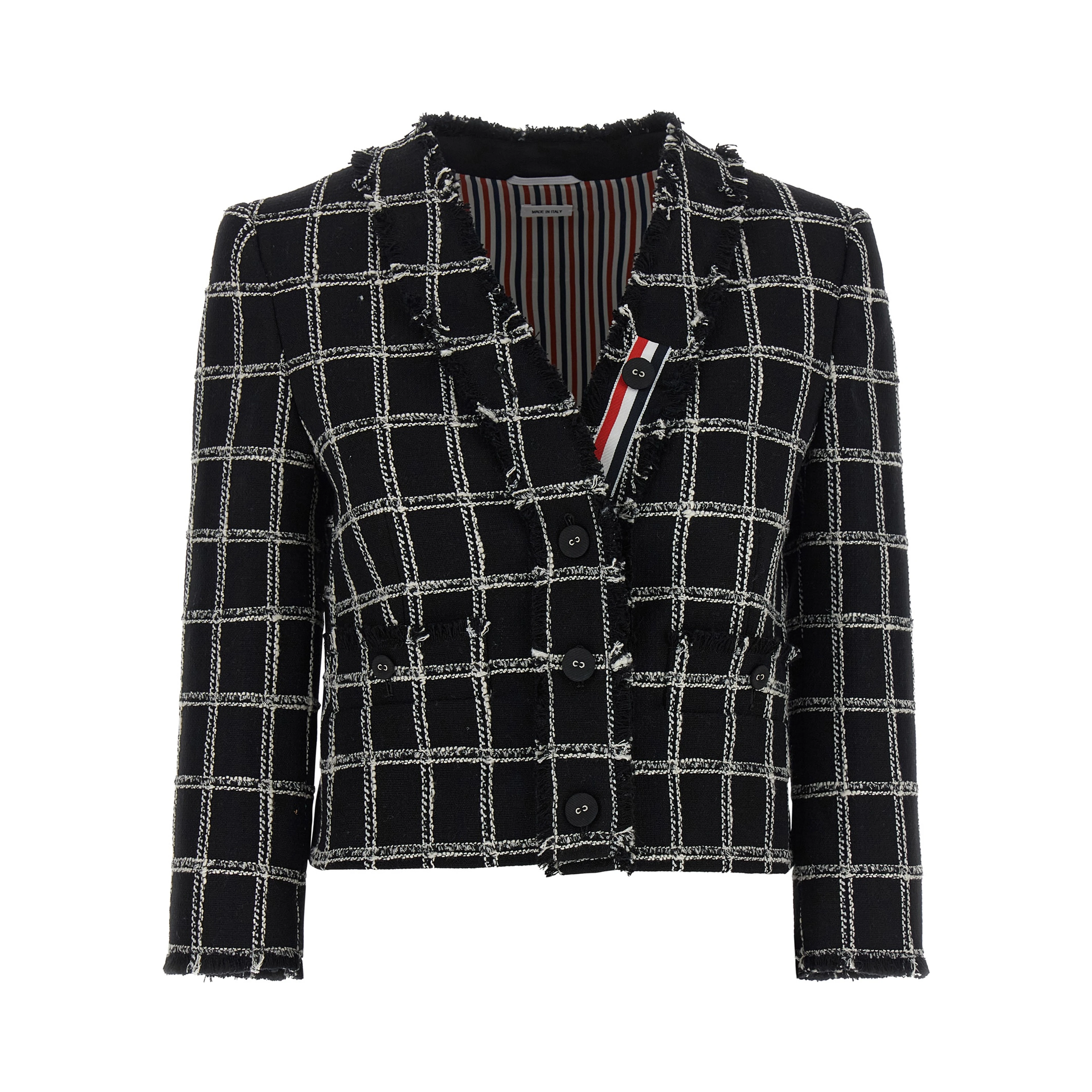 Multicolor Cotton Blazer