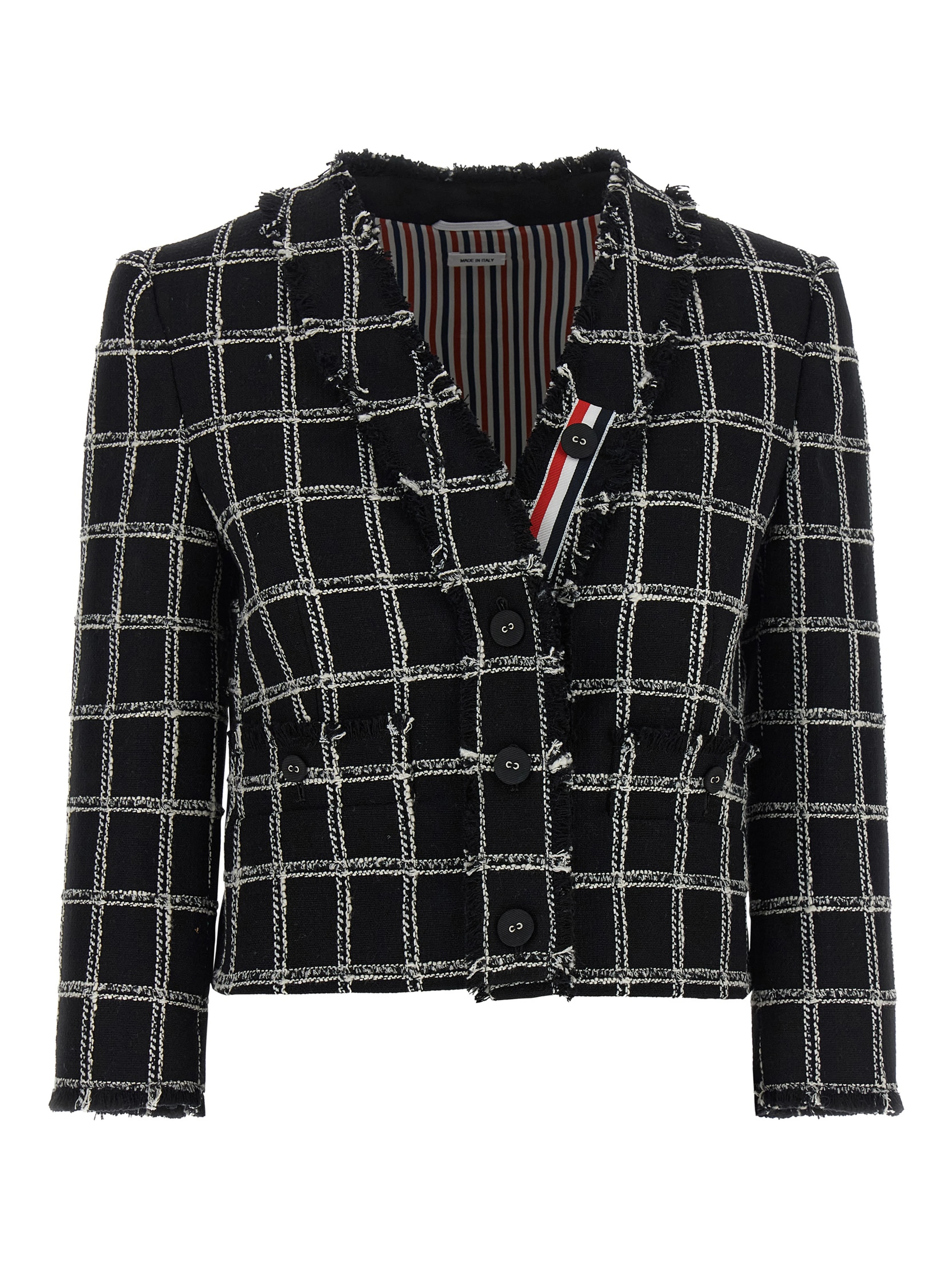 Multicolor Cotton Blazer