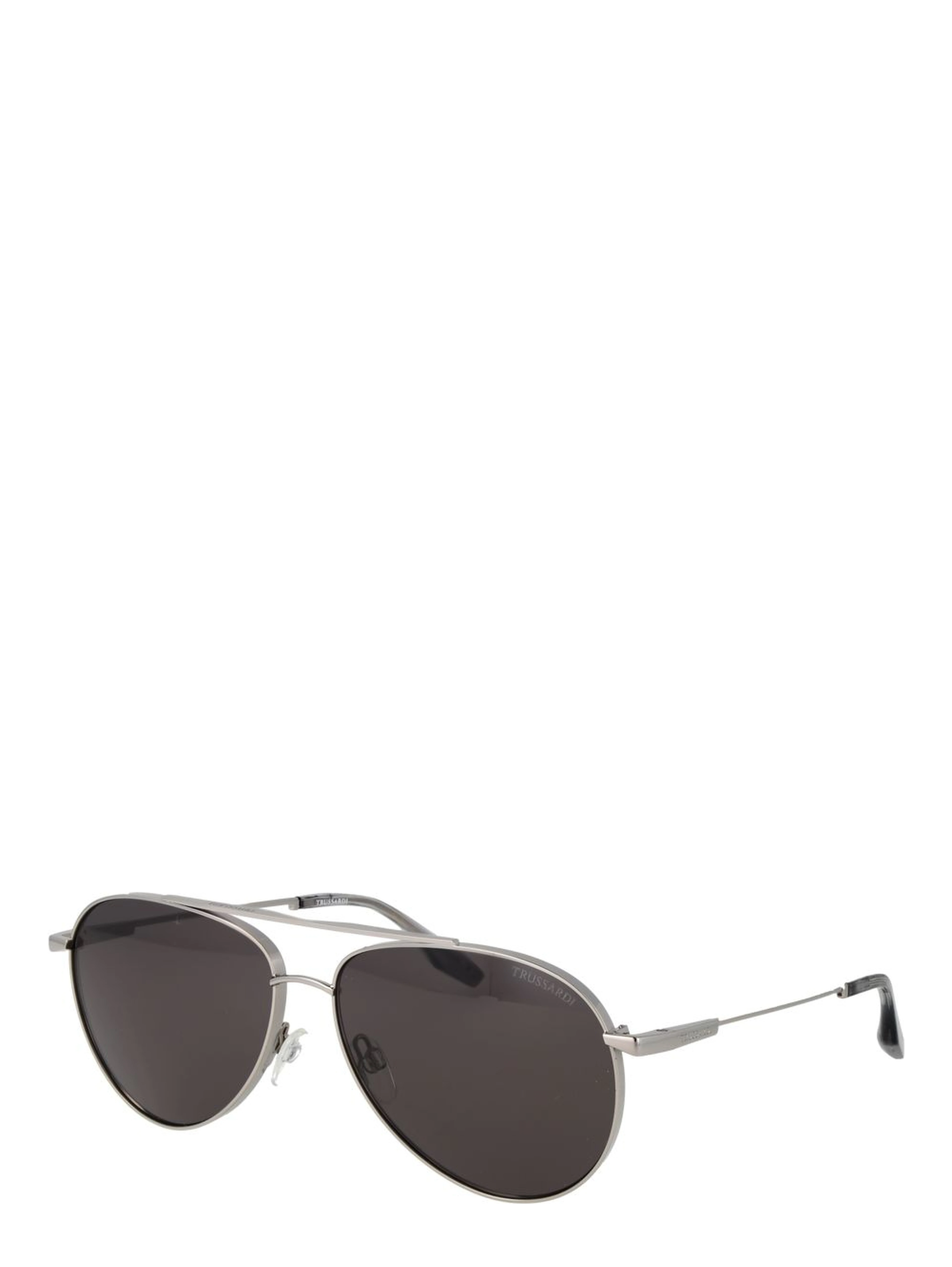 Silver Stainless Steel Sunglasses