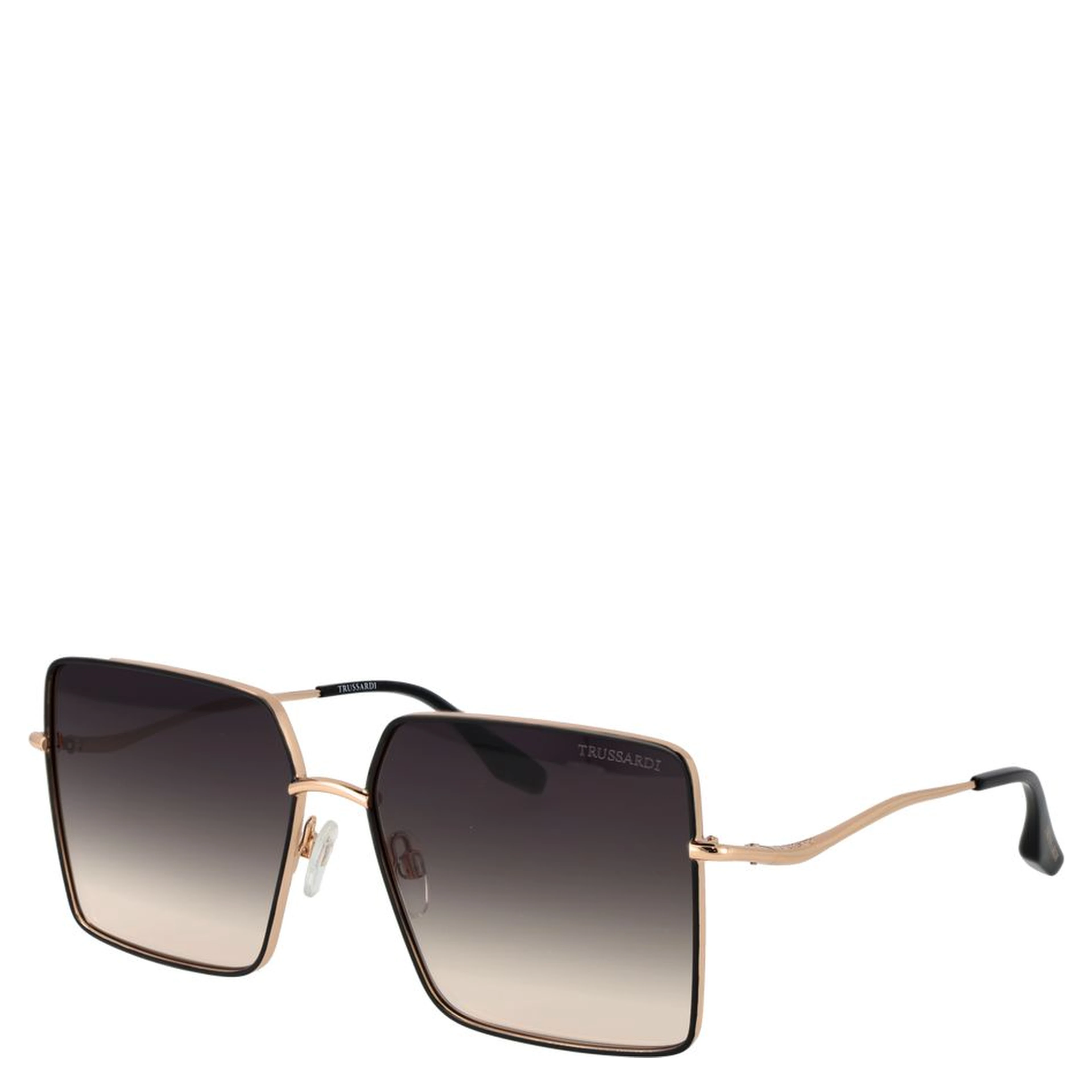 Black Stainless Steel Sunglasses