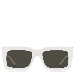 White Acetate Sunglasses