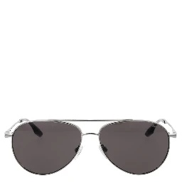 Silver Stainless Steel Sunglasses