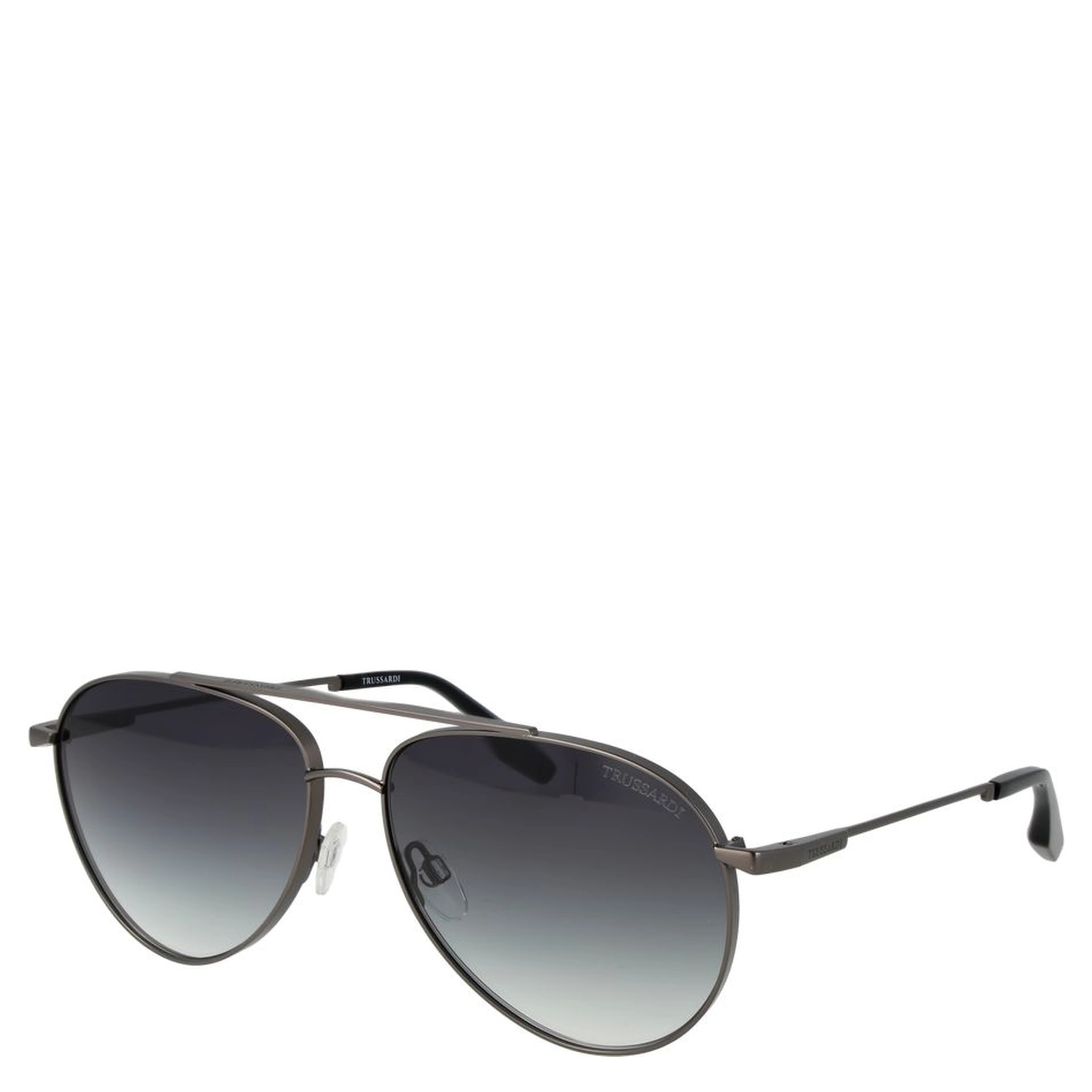 Gray Stainless Steel Sunglasses