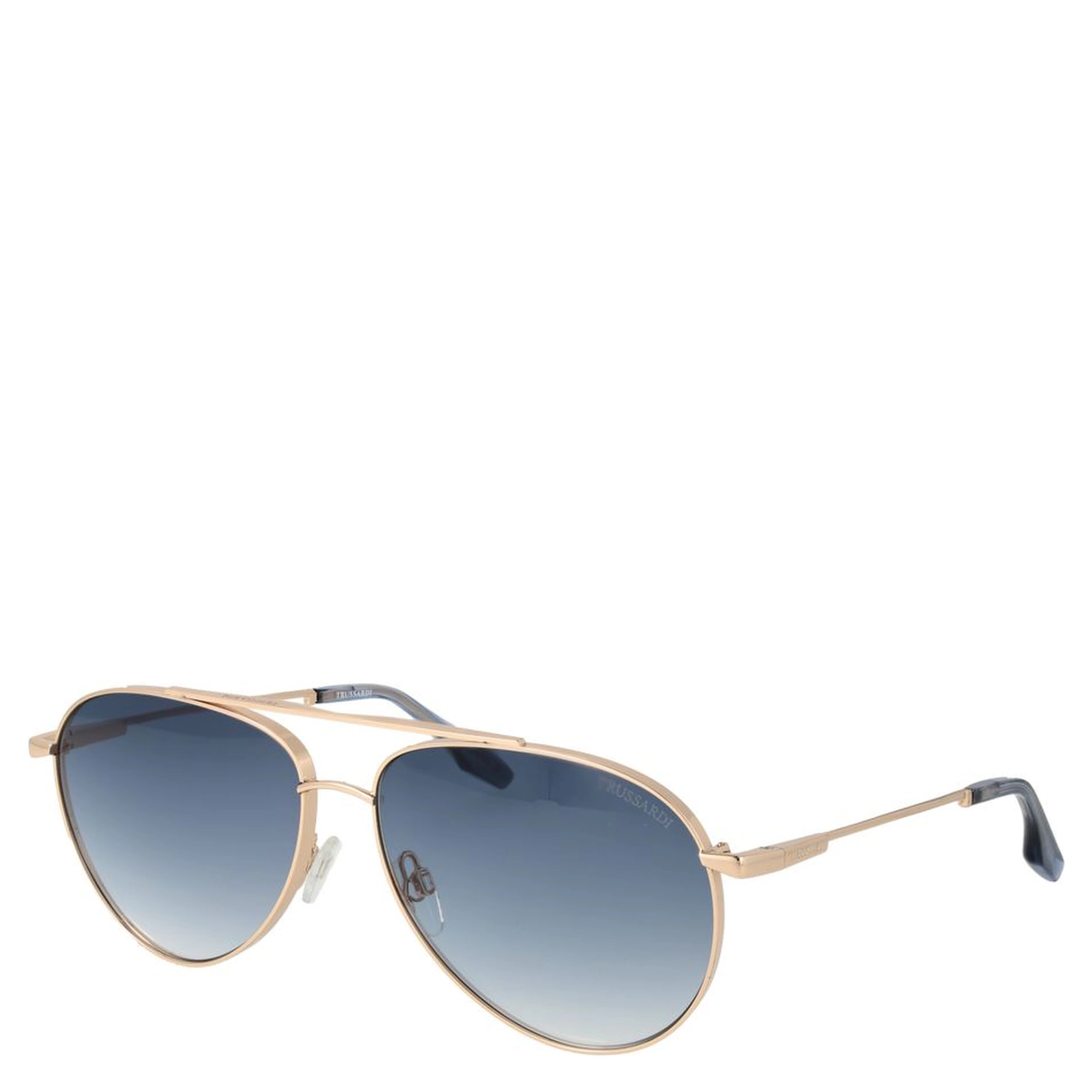 Gold Stainless Steel Sunglasses