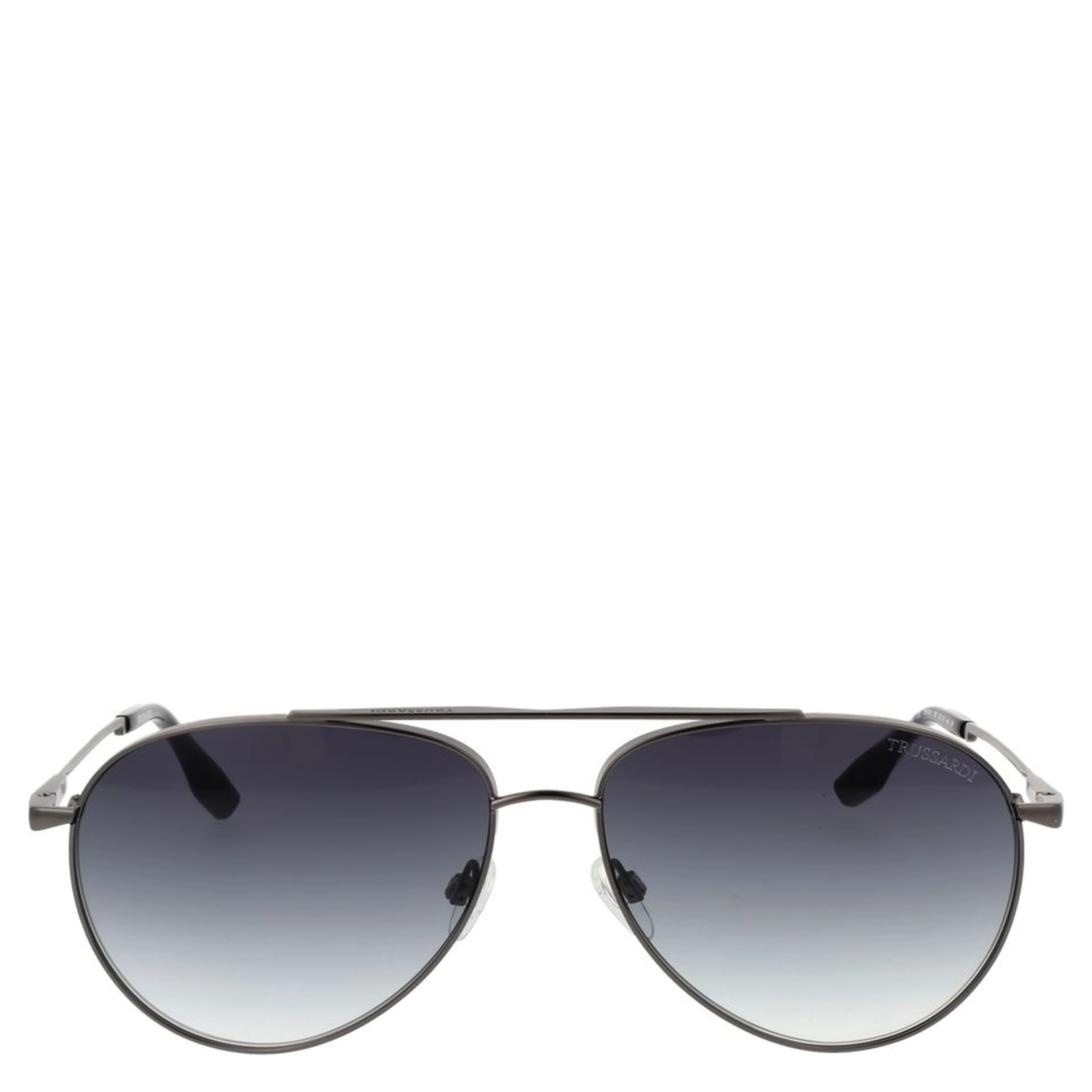 Gray Stainless Steel Sunglasses