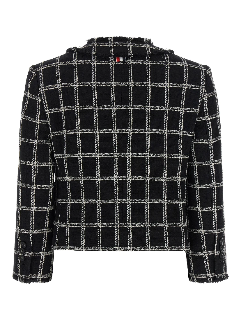 Multicolor Cotton Blazer
