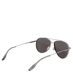 Silver Stainless Steel Sunglasses