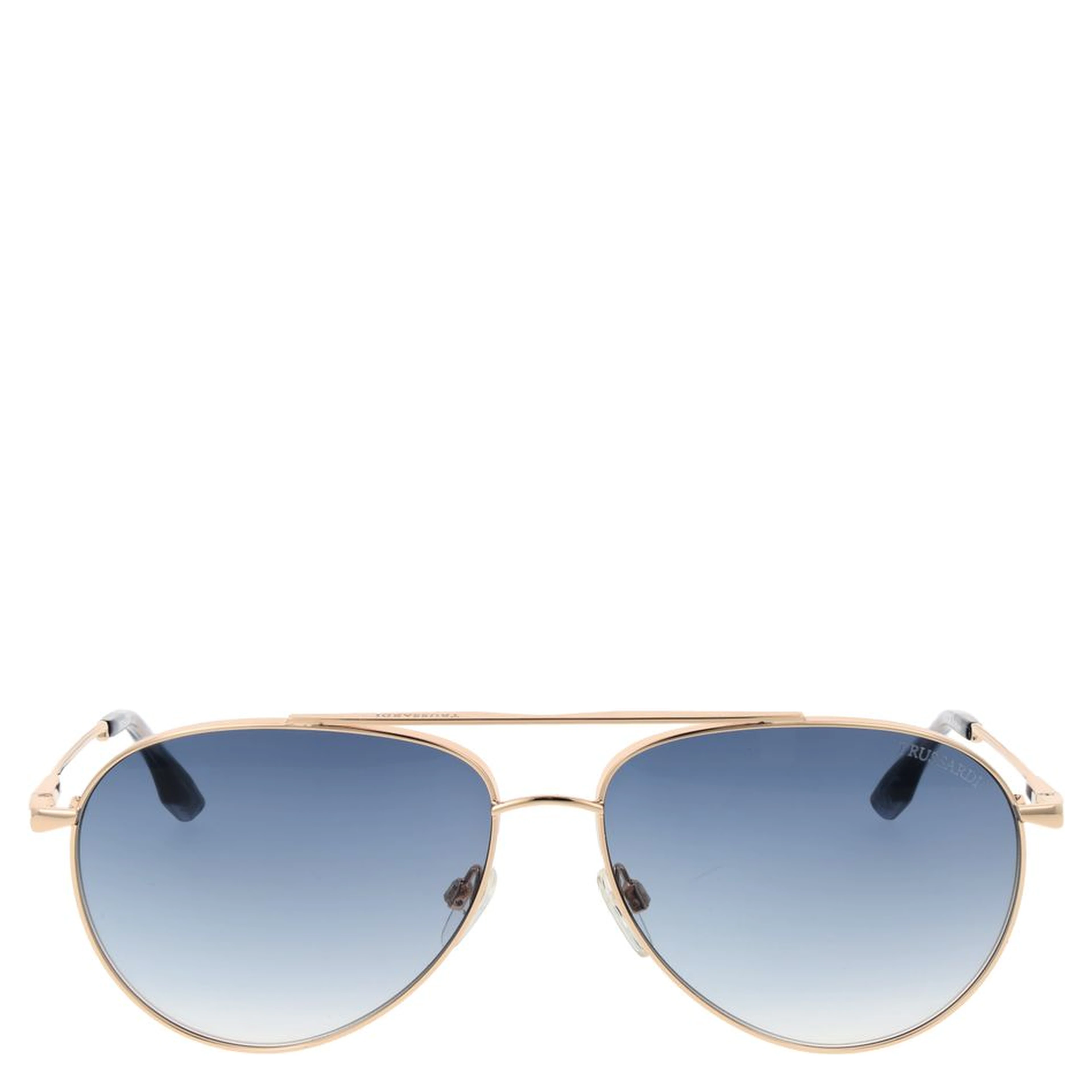 Gold Stainless Steel Sunglasses