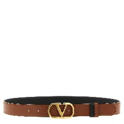 Black Calfskin Regular Belt