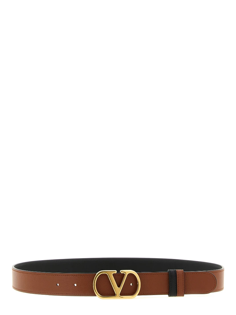 Black Calfskin Regular Belt