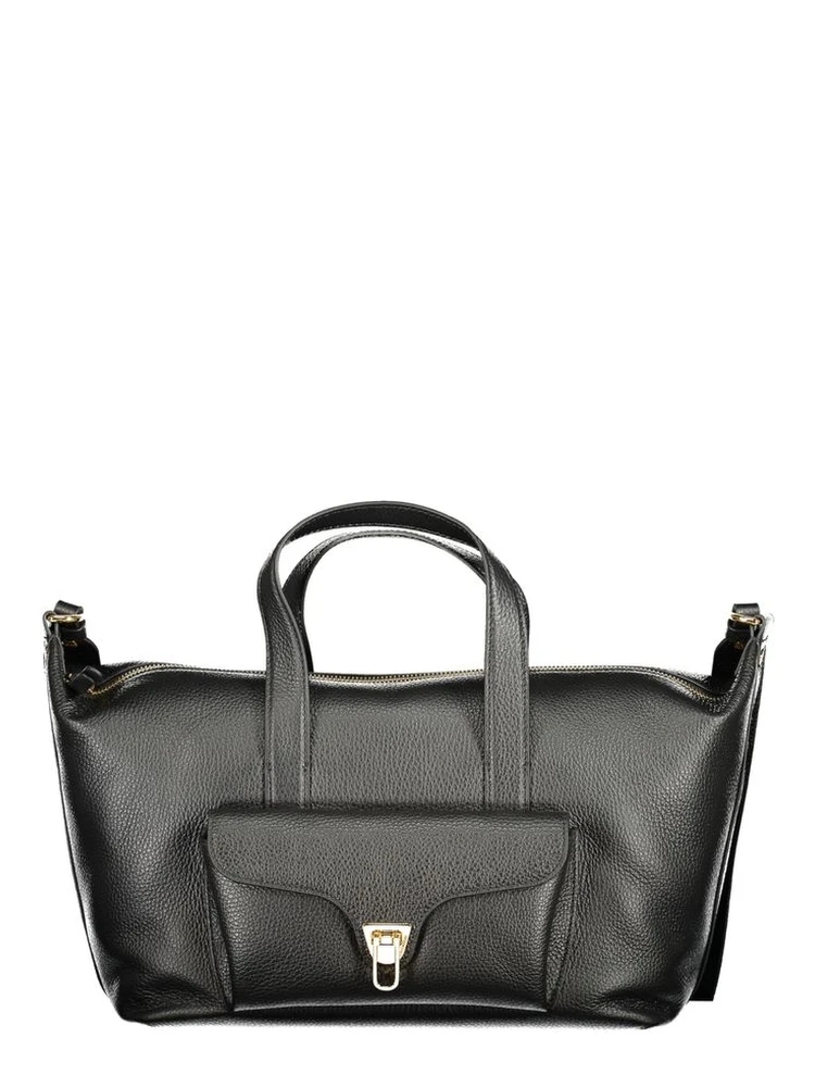 Black Leather Handbag