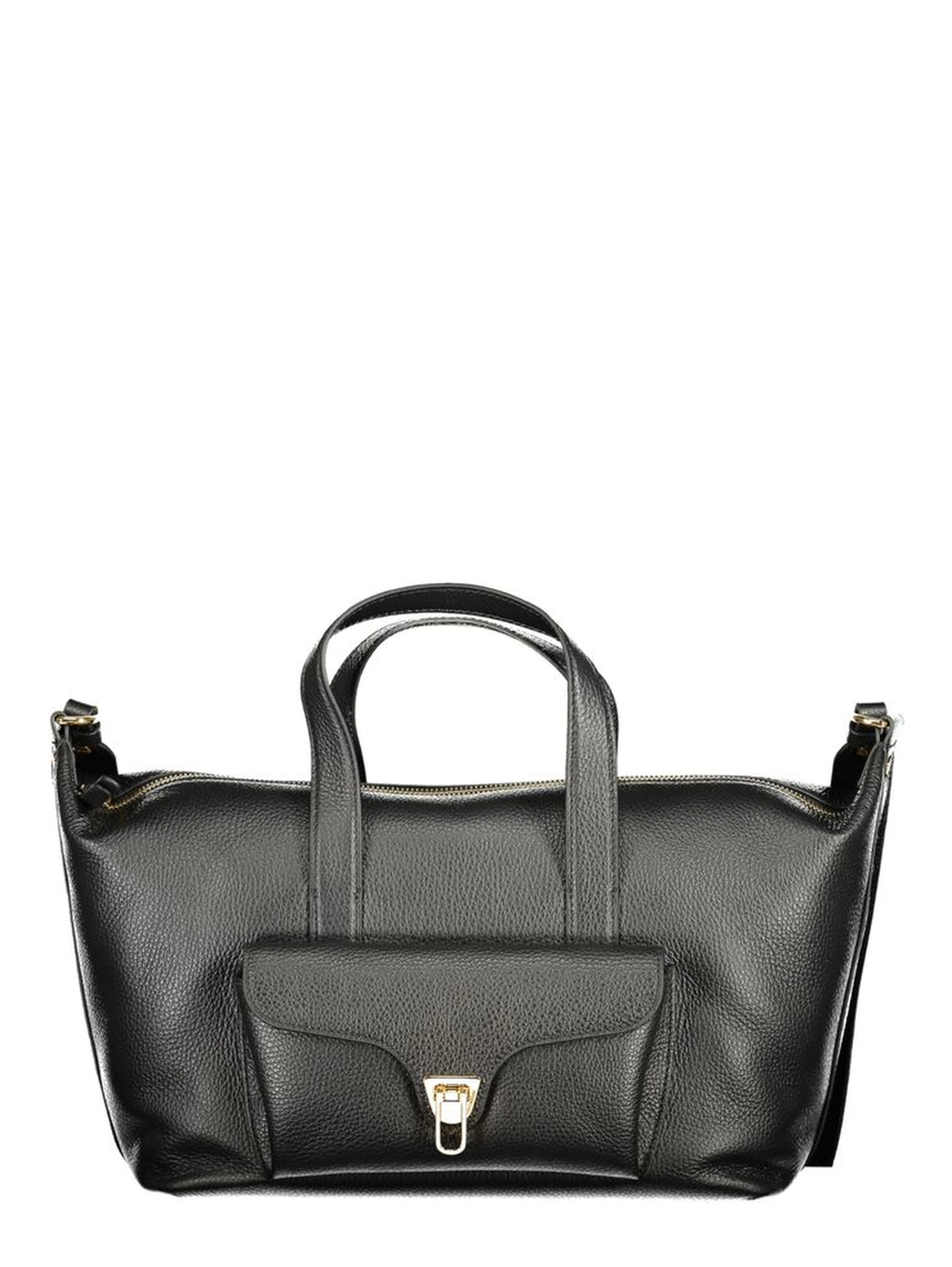 Black Leather Handbag