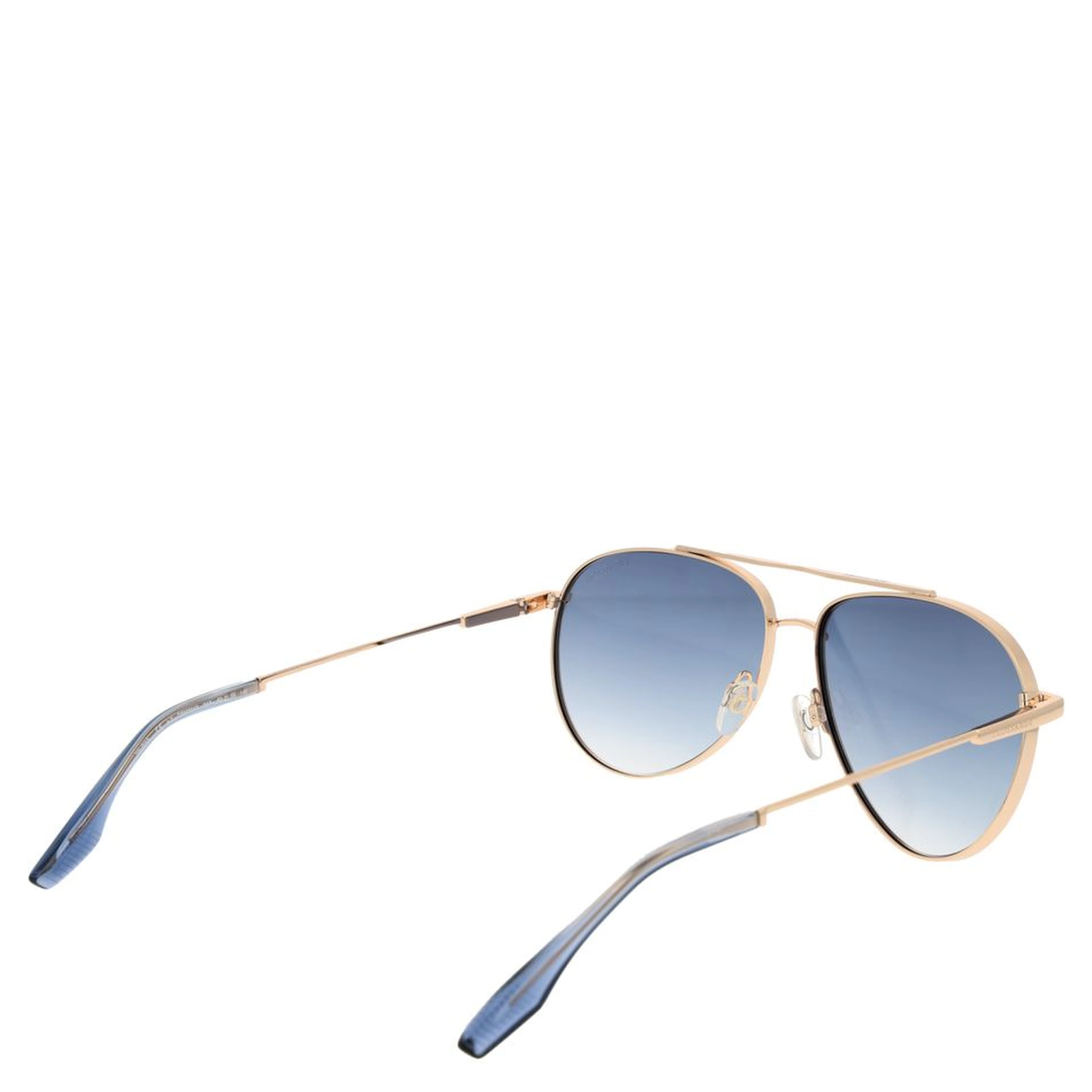 Gold Stainless Steel Sunglasses