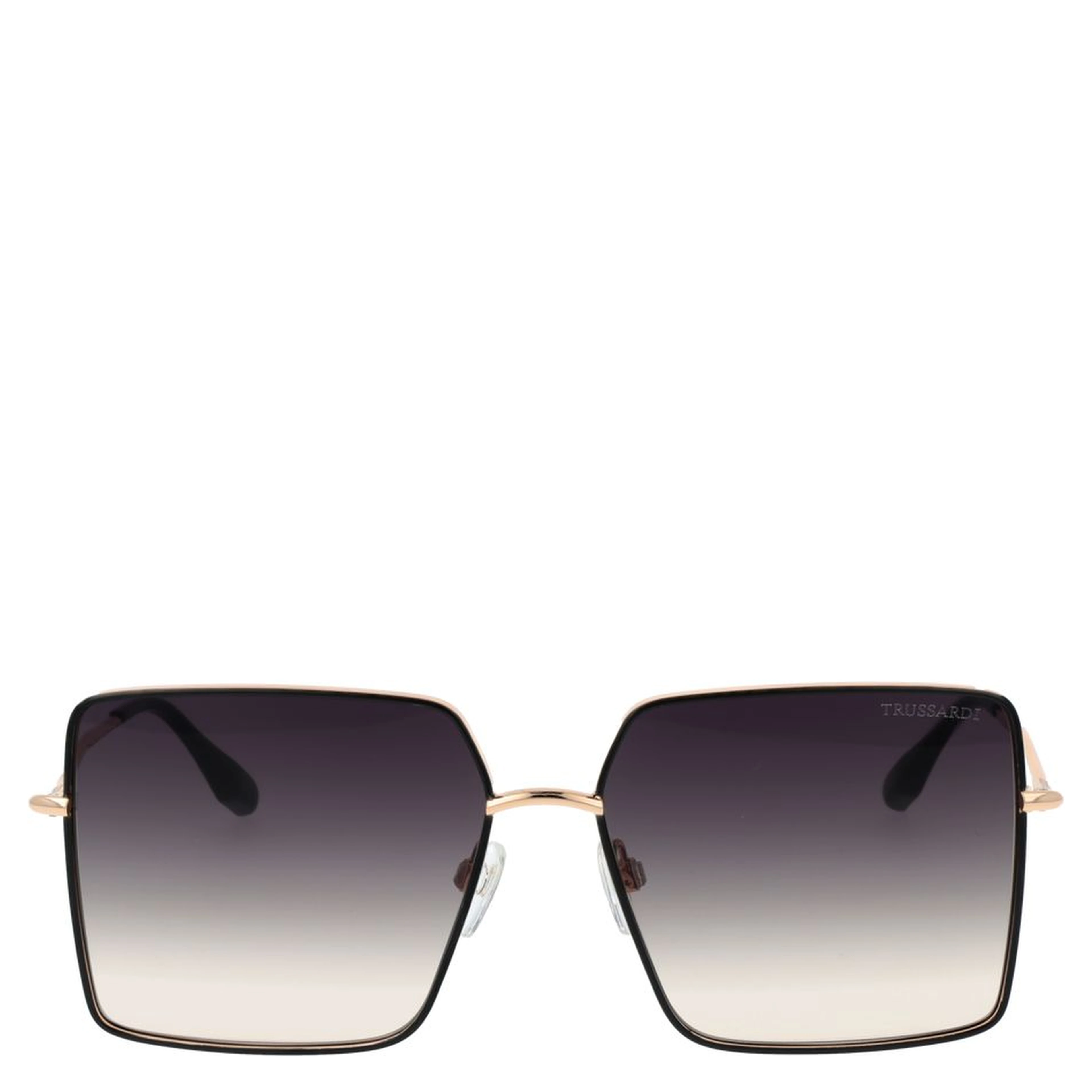 Black Stainless Steel Sunglasses